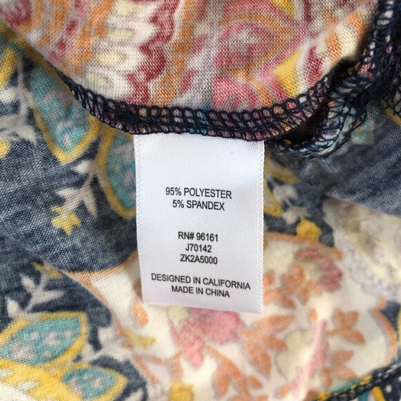 NWT Bebop Halter Paisley Sundress Ruffle Stretchy Size Medium - Picture 8 of 8